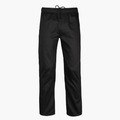 Black chef pants on a white background